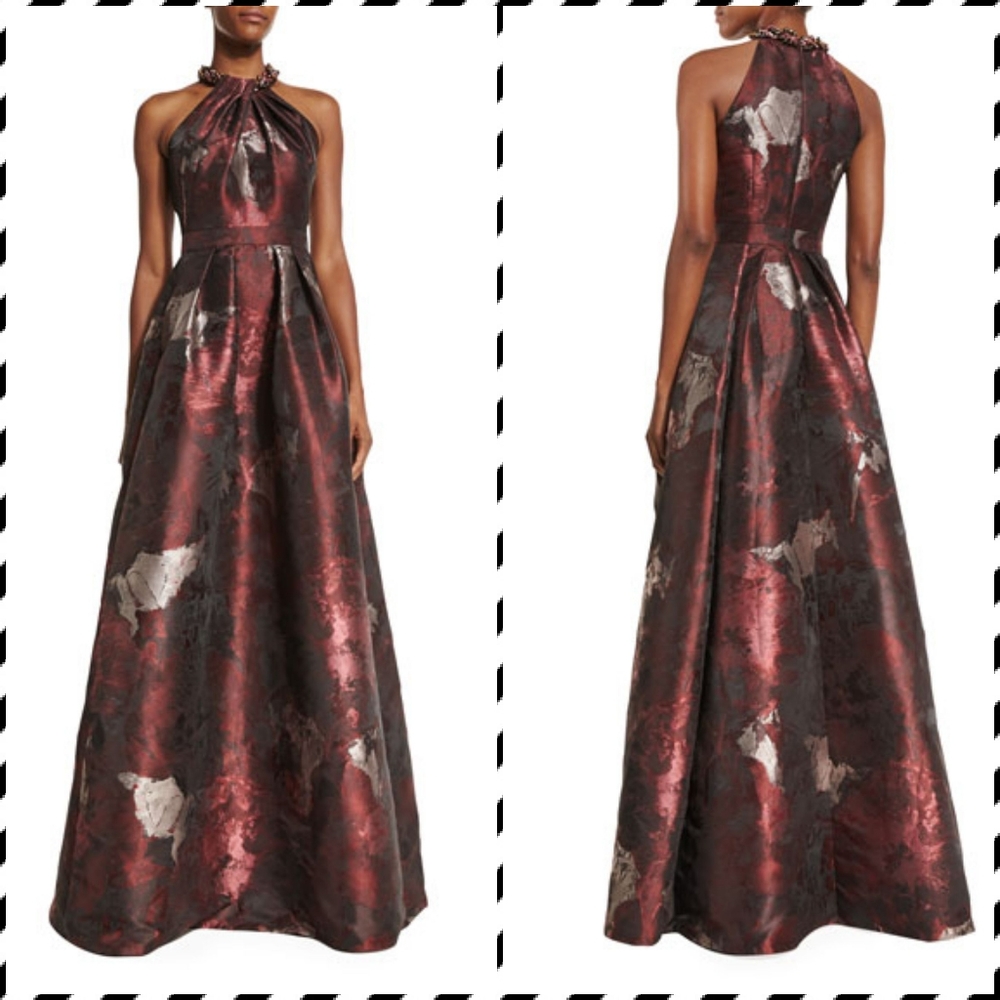 Carmen Marc Valvo Ball Gown.